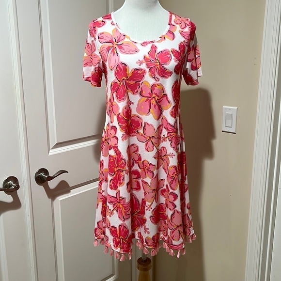 Simply Southern Floral Midi Dress - Picture 1 of 9